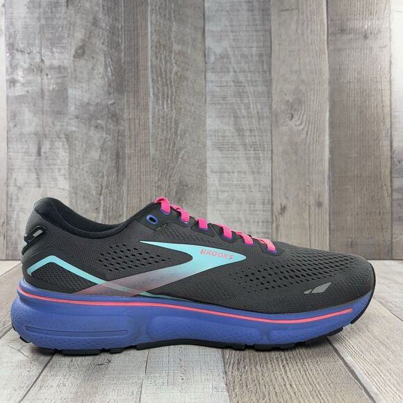 Brooks Ghost 15 Women's Size 10 Road Running Shoes Athletic Sneakers Dark Gray - Picture 5 of 15
